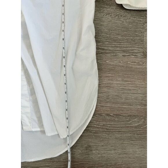 H&M EUC Oversized Button Down Shirt Dress White Size S - Picture 10 of 10